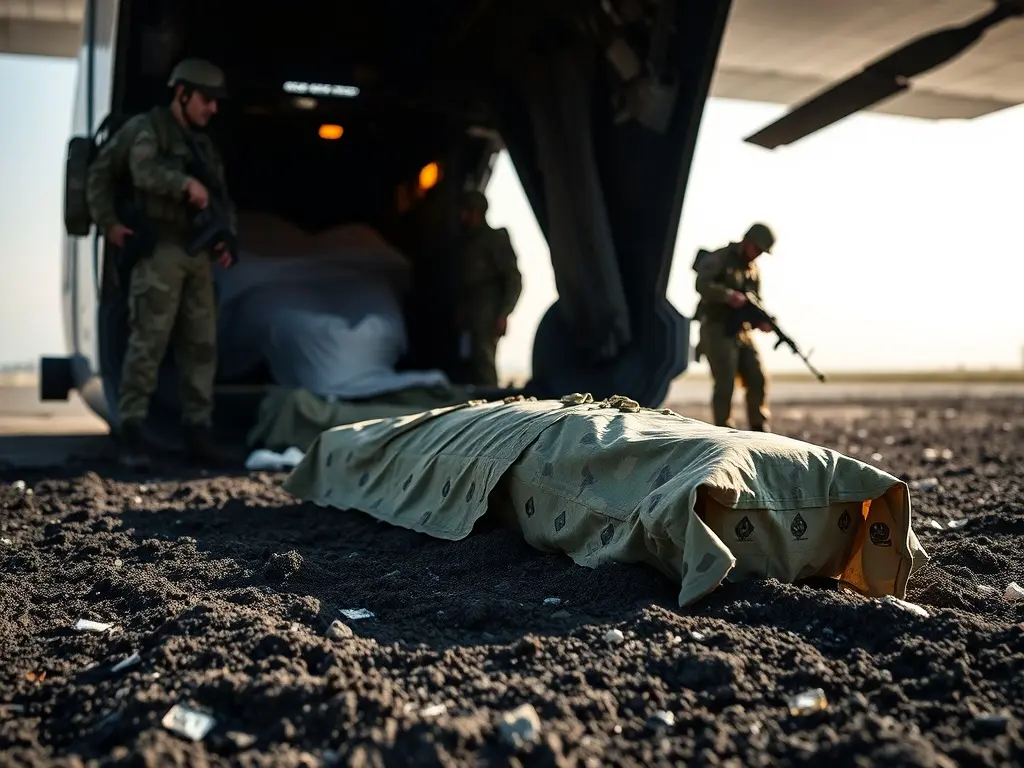 Los restos de un soldado estadounidense caído en la guerra con Irán llegan a Delaware