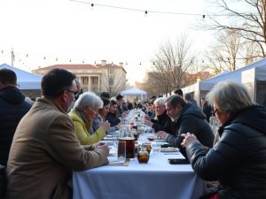 Un banquete gratuito y música en directo: la XXII Festa do Bolo do Pote regresa a Marín este domingo