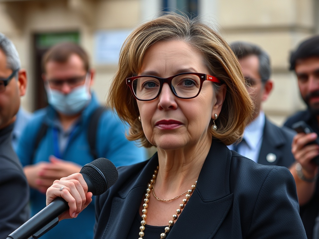 A exalcaldesa de Fisterra querelase contra o edil Francisco Martínez por calumnias en redes sociais