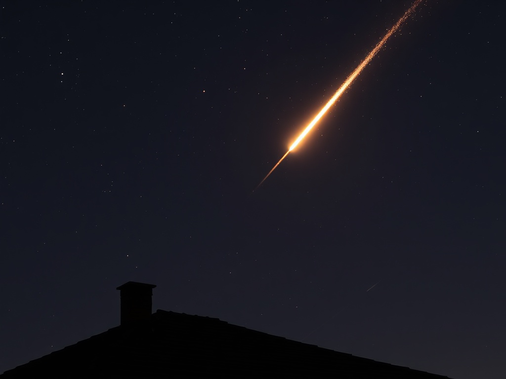 Vídeo | Un meteorito ilumina el cielo de varios países europeos y cae en Coblenza dañando un tejado