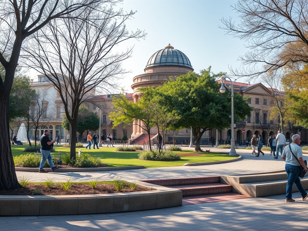 El Agra do Orzán estrena el Parque del Observatorio, nueva zona verde abierta este martes