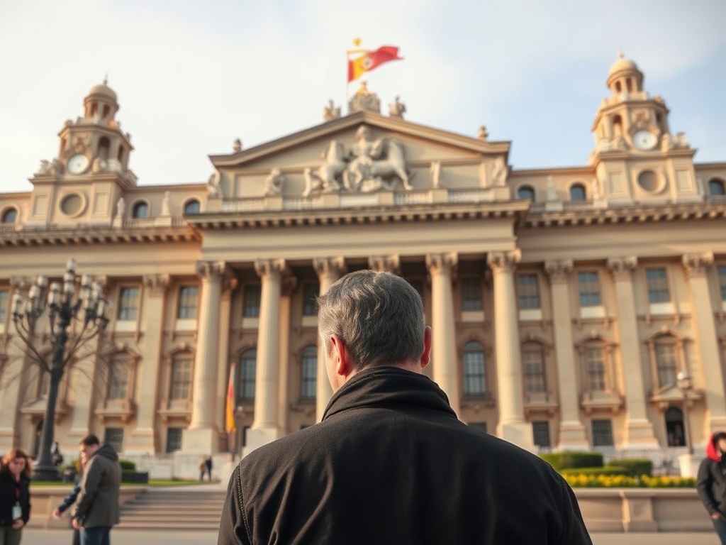 La Fiscalía ve prematuro el archivo del caso por la lona frente al Congreso que llamaba "corrupto" a Sánchez y pide reab