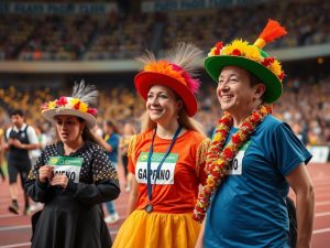 Ourense se vestiu de festa para el Mundial Virtus de atletismo para personas con discapacidad intelectual