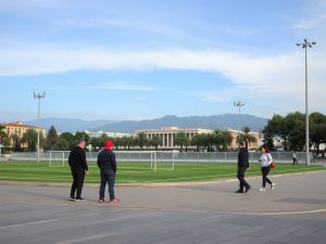 Cambados recibe formalmente 41.000 m² en O Pombal para modernizar sus instalaciones deportivas