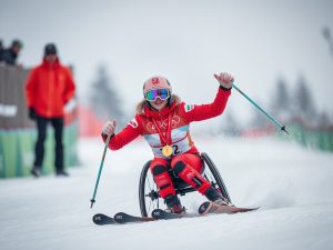 Audrey Pascual suma su segundo oro al imponerse en la combinada de los Juegos Paralímpicos de Invierno