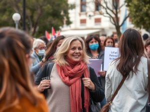 Melide se suma en un emotivo acto institucional con motivo del 8M