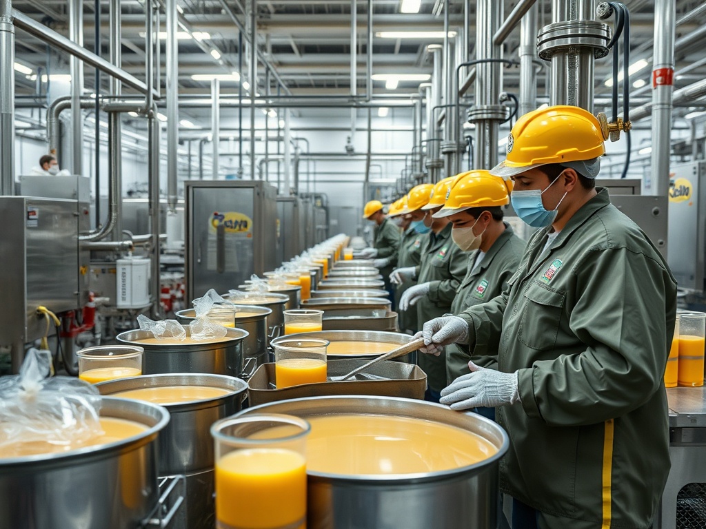 Así se elaboran los caldos Gallo en la planta de Granollers