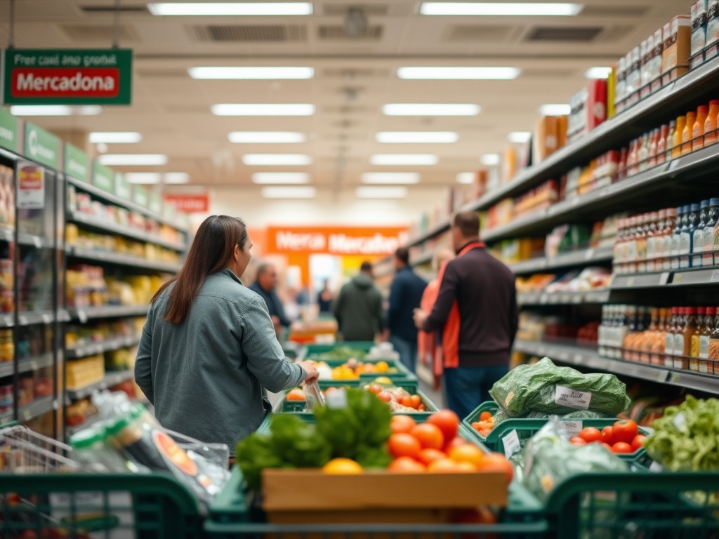 Mercadona gana 1.729 millones en 2025, un 25% más, y alcanza ventas récord de 41.900 millones