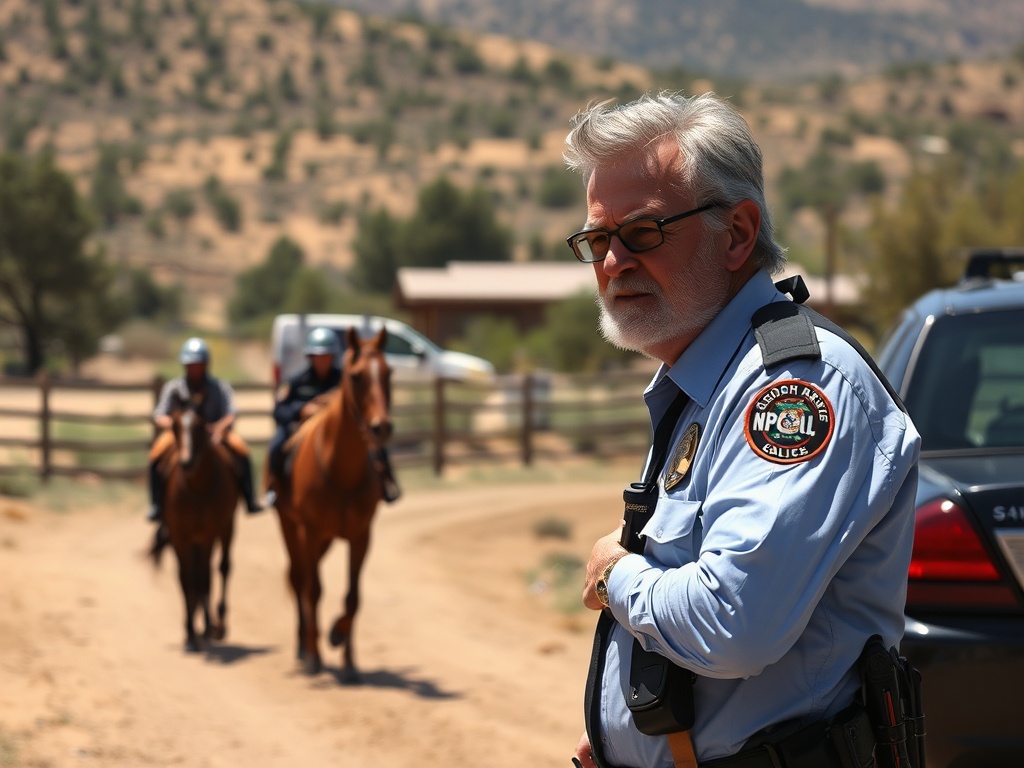 La policía registra el rancho de Jeffrey Epstein en Nuevo México en una operación relacionada con denuncias de abuso