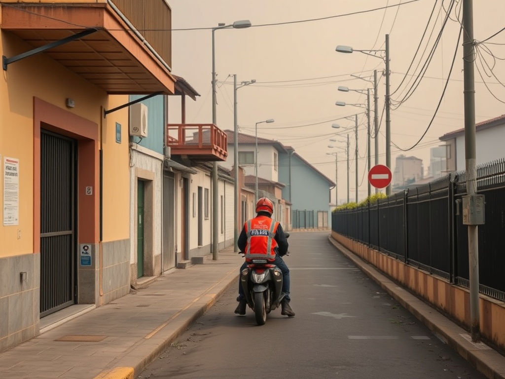 San Vicente repara la vía de escape del fuego