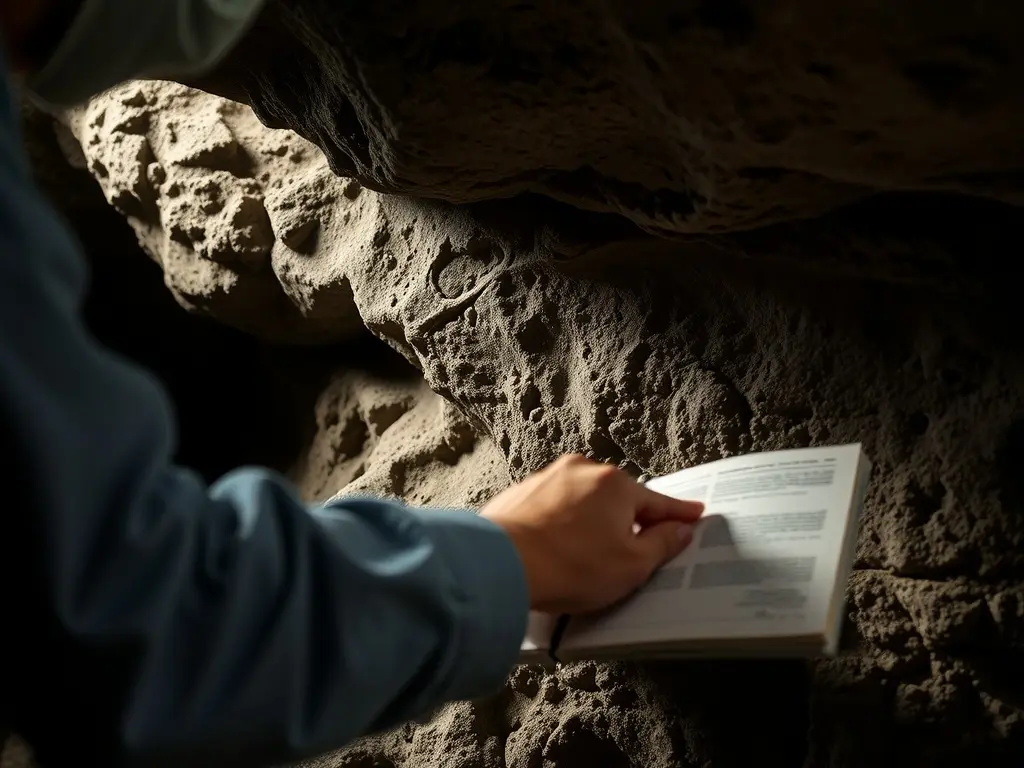 Una investigación cataloga unos 190 motivos de arte rupestre en Cova Eirós