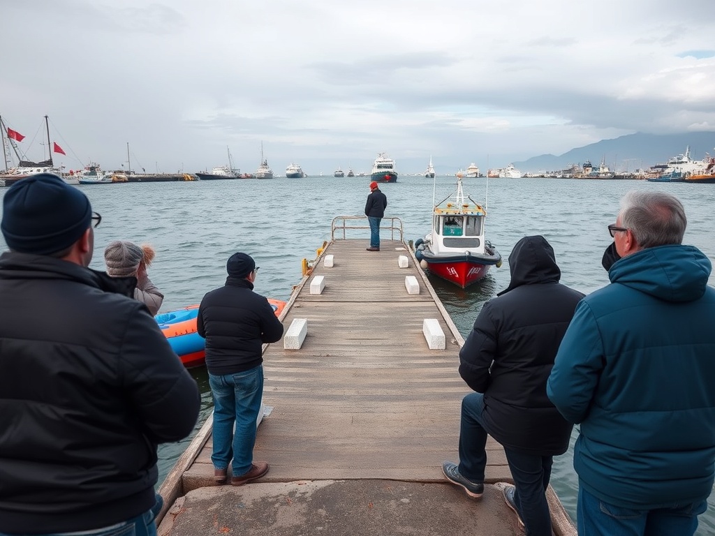 A confraría de Malpica exige mejoras urgentes en las instalaciones portuarias