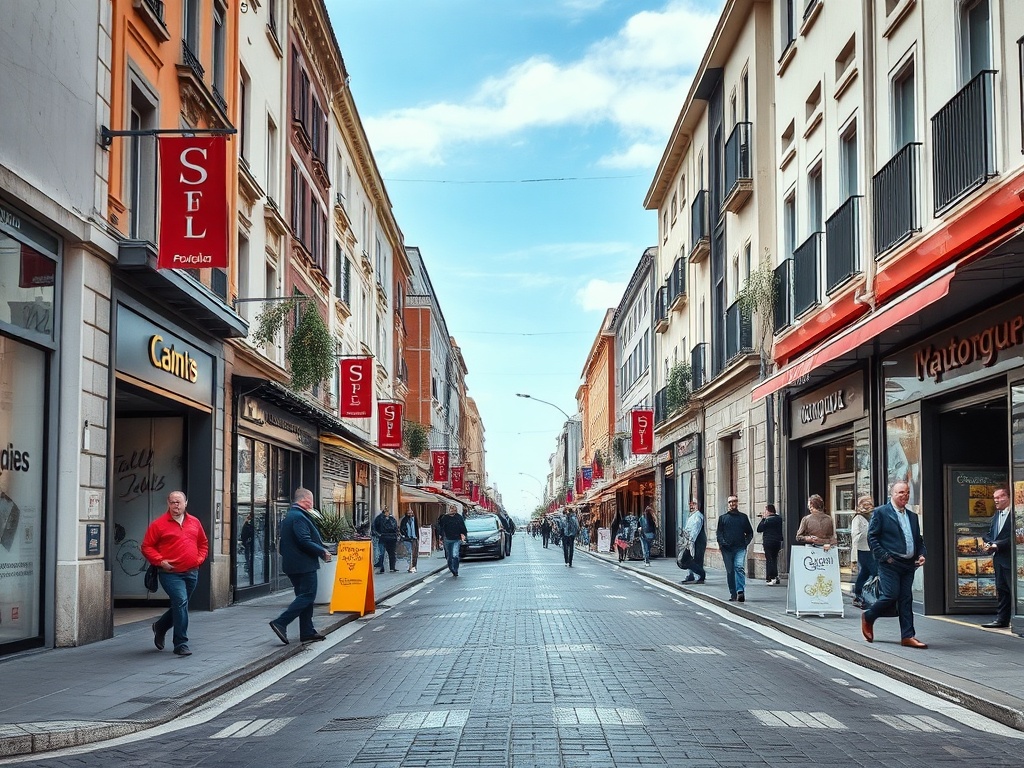 El comercio de la avenida de Portugal alega fuertes pérdidas tras 10 meses en obras