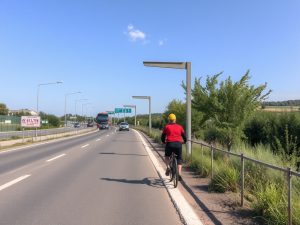 Una pasarela salvará la senda entre Milladoiro y la Intermodal de Santiago