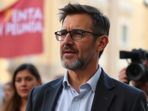 Carlos Pollán, candidato de Vox a la Presidencia de la Junta de Castilla y León: critica a quien, dice, generó la despob