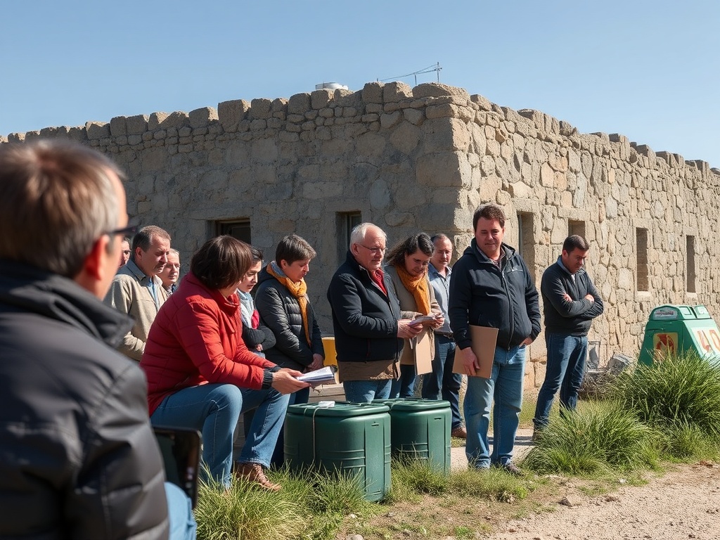 Sada confía en que se atiendan sus alegaciones para evitar la instalación de almacenes de baterías en Meirás
