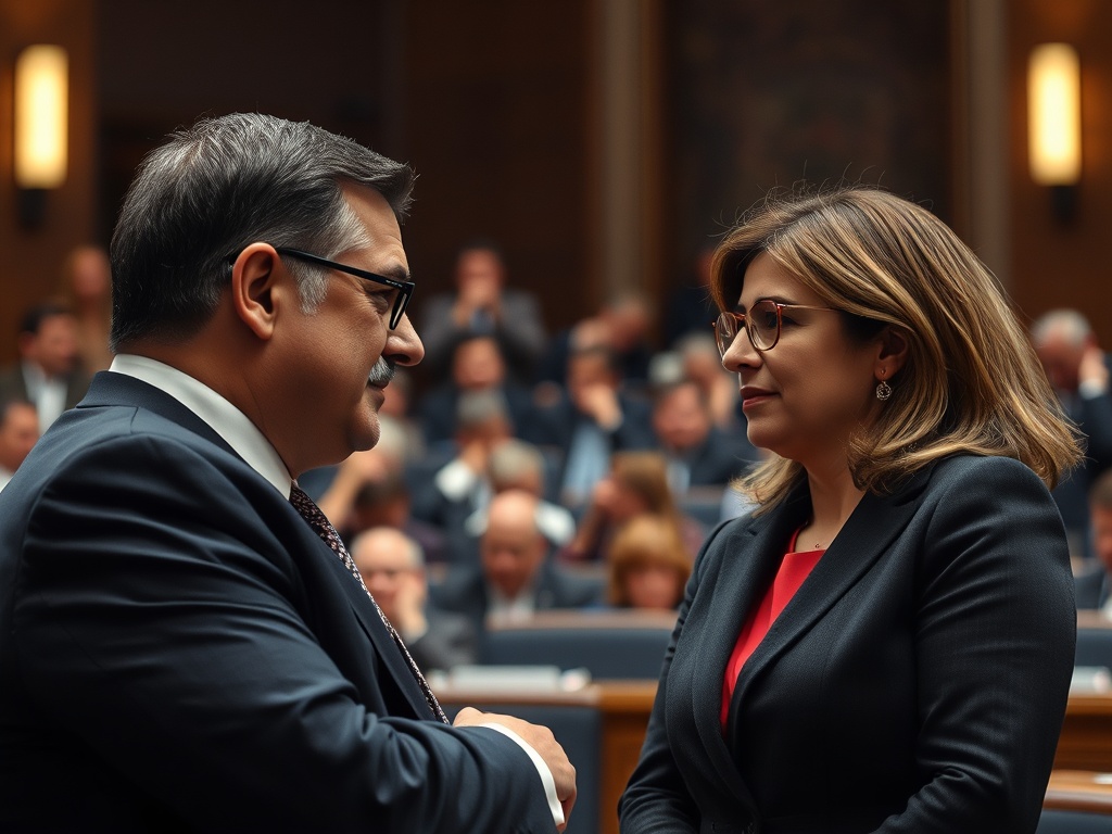 Rueda reprocha "nacionalismo kamikaze" a Pontón, que le acusa de "saltar la ley" por Altri