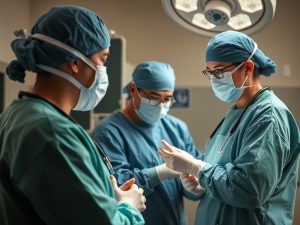 Cirujanos y ginecólogos del CHUS se suman a las protestas contra la Xunta y dejan de hacer horas extra