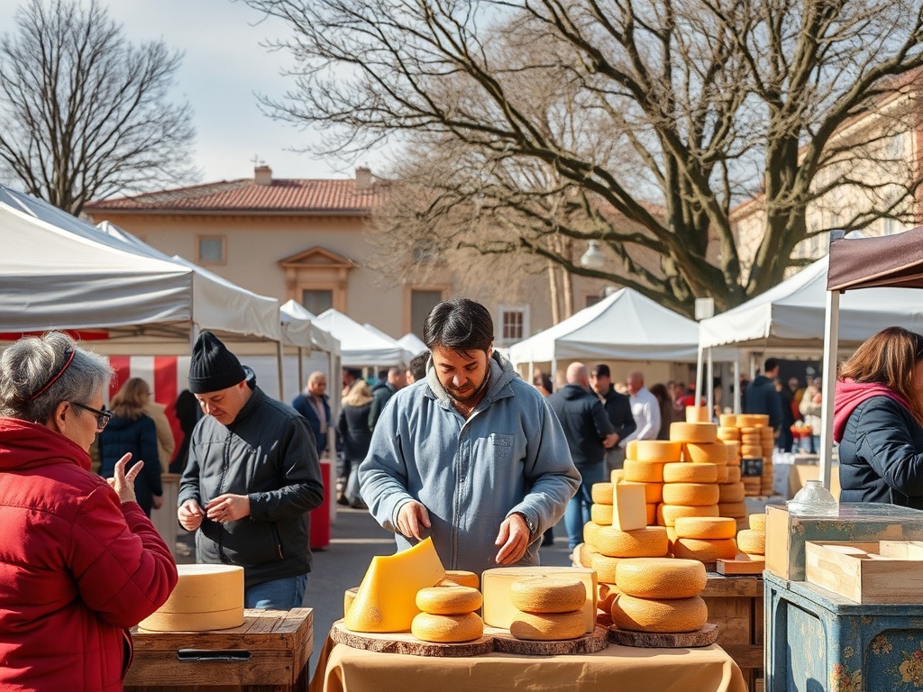 Medio centenar de productoras de queso y cinco panaderías protagonizarán la Feria del Queso y Pan de Ousá en Friol