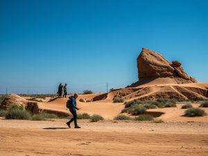 Manuel Valcárcel presenta en Becerreá 'Destino', un proyecto tejido a partir de cuatro peregrinaciones