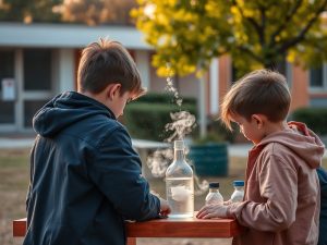 Tres menores heridos, dos de ellos graves, tras una explosión durante un experimento en una escuela de Girona