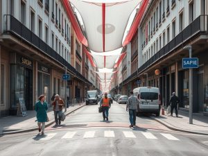 En Portada, Avenida de Portugal, la trinchera infinita