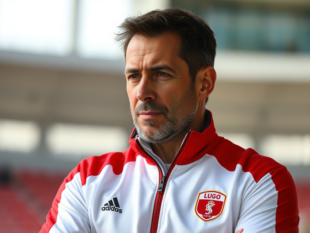 Txus Alba, antes de medirse al Castilla: "La línea que lleva el Lugo es la buena"