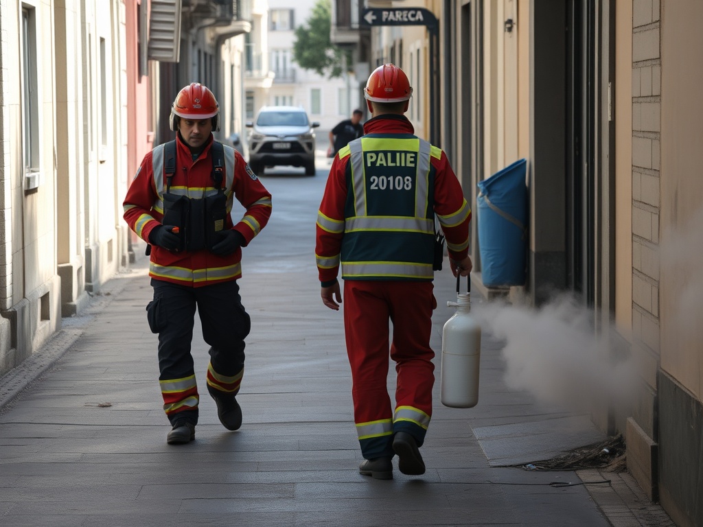 Una persona evacuada por un escape de gas en A Coruña