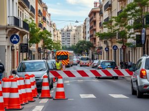 Corte de tráfico en Ángel Rebollo durante mes y medio para reformar la calle