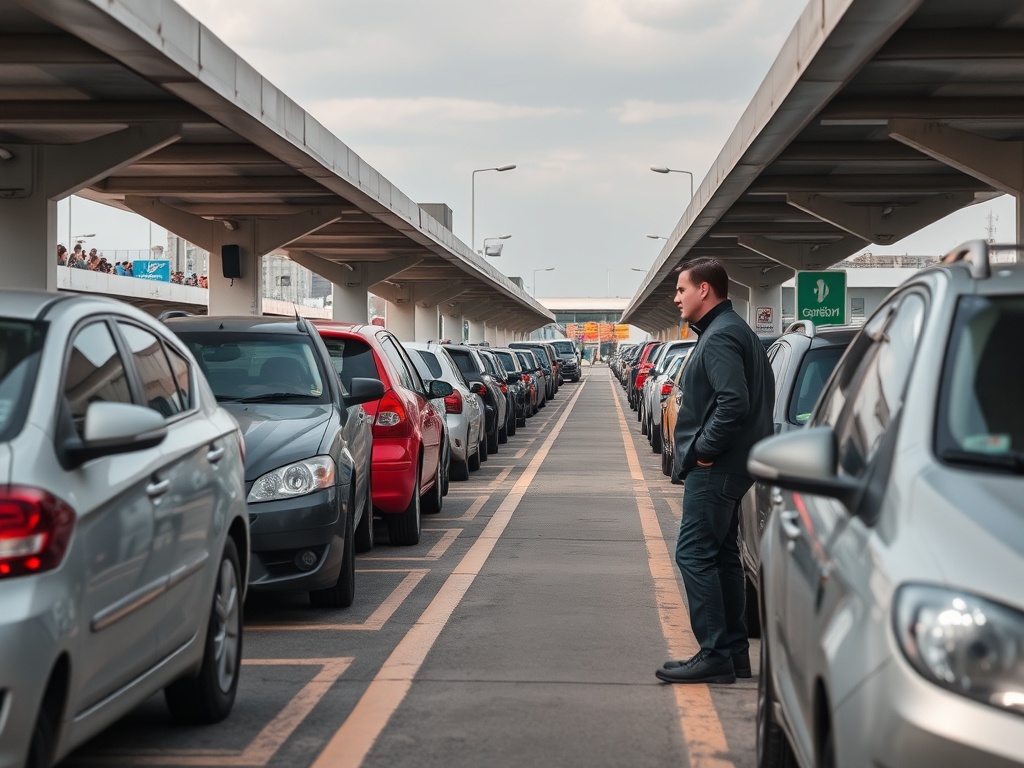 Domínguez promete crear 1.500 nuevas plazas para aparcar conectadas con el transporte público si es alcalde