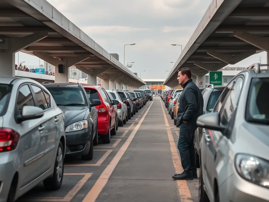 Domínguez promete crear 1.500 nuevas plazas para aparcar conectadas con el transporte público si es alcalde