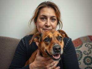 Nathalie Delgado, vecina de Oleiros (A Coruña): «Mi perro me desfiguró la nariz y ahora tengo que vivir con él»