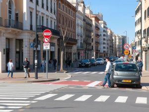 El Concello intenta poner orden con nuevos sentidos de circulación