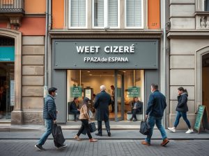 El juez ordena el cierre del centro de masajes de Plaza de España por «encubrir un negocio de prostitución»