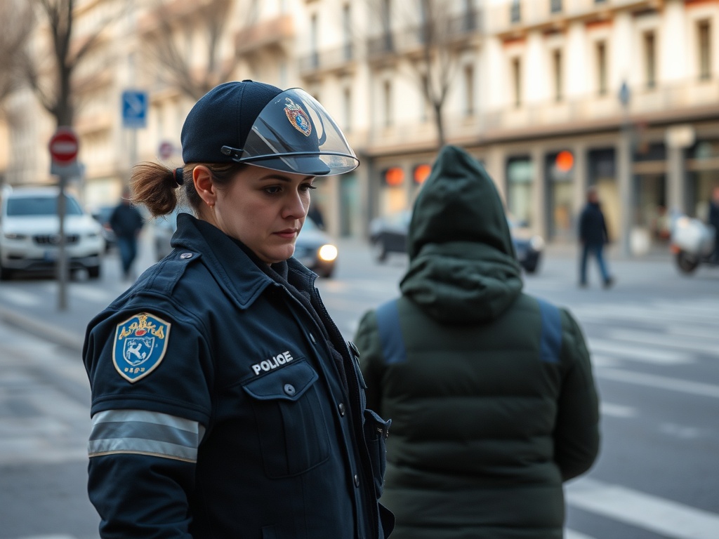 Una policía gallega descubre un caso de maltrato en Madrid al ver un gesto de socorro: "Decía que la iba a matar"