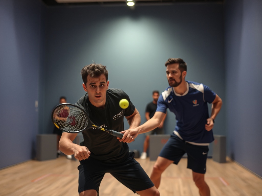 El Squash Santiago se convierte en sede internacional con la primera prueba del circuito Xunta de Galicia