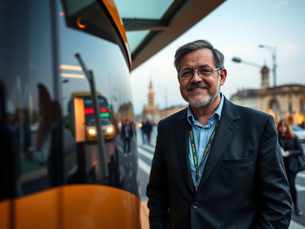 Lores busca que Pontevedra sea reconocida como referente de movilidad