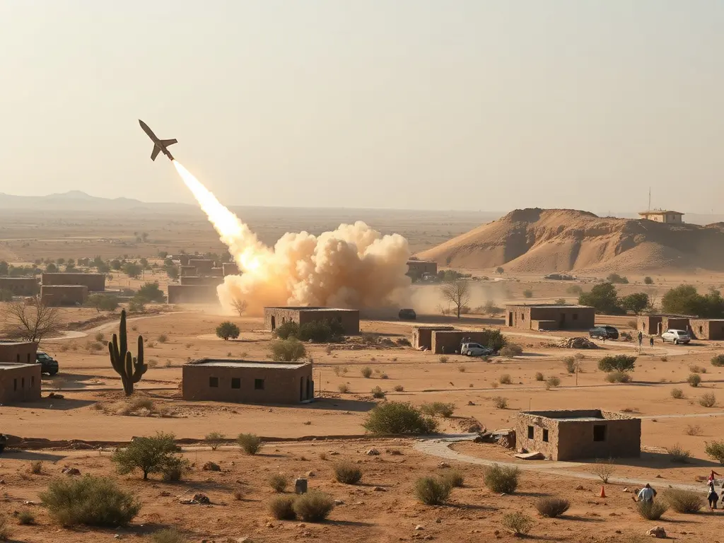 Caen misiles sobre las villas de beduinos del Neguev en Israel