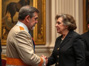 El Rey se reúne en Santiago con María Corina Machado en un encuentro autorizado por Exteriores