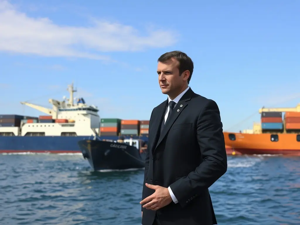 Macron asegura que non se dan as condicións para unha misión no estreito de Ormuz e chama a organizarse