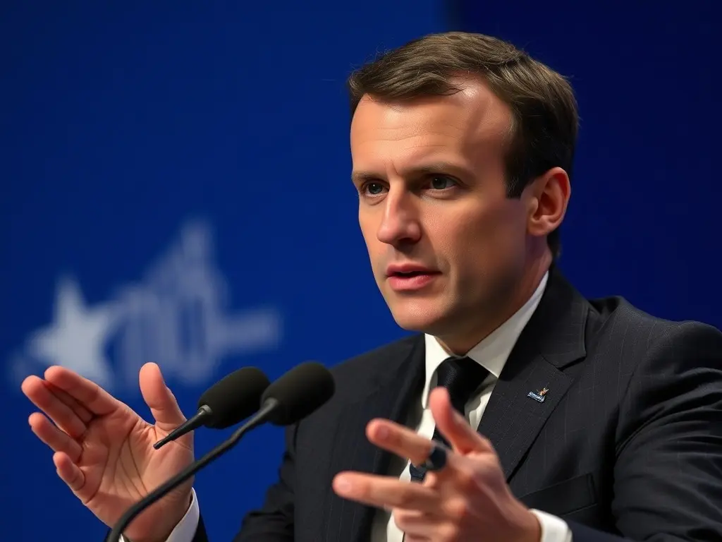 Macron descarta unha misión militar no estreito de Ormuz e pide coordinación internacional