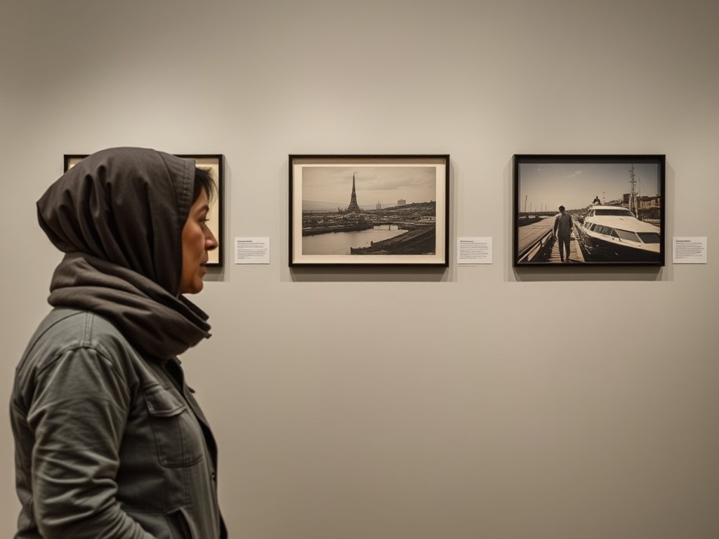 Exposición ‘Emigrantas: emerxer do silencio’, en fotos