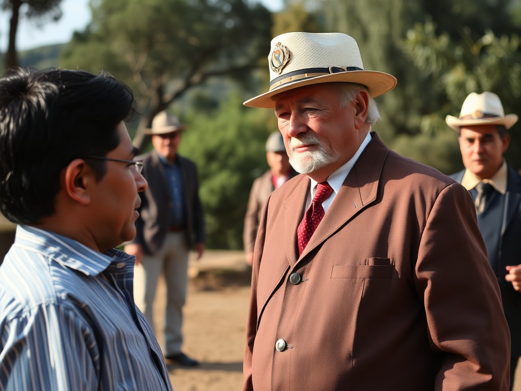 Historia en 4 tiempos | El gobernador civil visita Sandiás