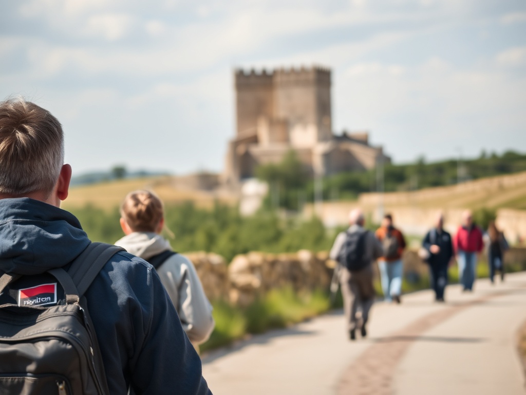 Unha rede de sensores cifra en 400.000 os peregrinos que percorreron o Camino Francés en 2025