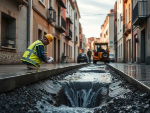 Socavón de Pena Trevinca: una obra de urgencia parada durante varios días
