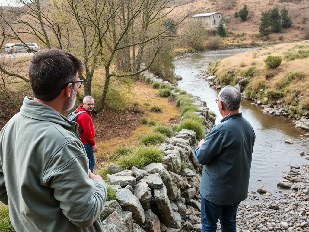Vilar de Infesta expone el plan de humanización de la Baixada aos Eidos