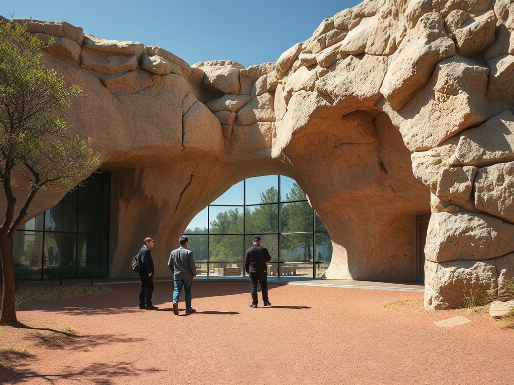 O centro de arte rupestre, á espera dun novo convenio para despegar