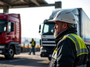 Detenerse o trabajar a pérdidas, la disyuntiva del transporte ante la subida del gasóleo