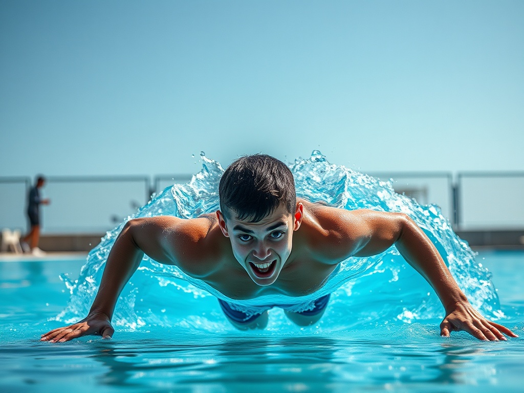 Entre la piscina, la playa y las porterías