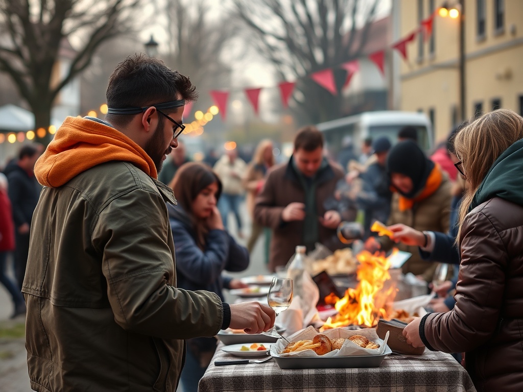 Xarrete e festa para lembrar a solidariedade fronte ao lume en Ourense